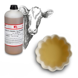 caglio liquido di vitello tipo ab rosso