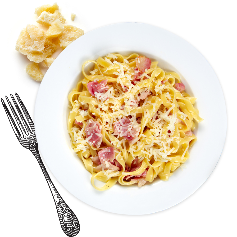 pasta alla carbonara | Caglificio Clerici